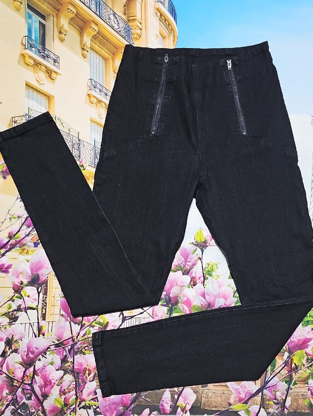 Prairie Underground Black High Waist Pants Size Small